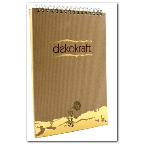 KESKİNCOLOR | A6 80 YP.KARE DEKOKRAFT SPR.BLOKNOT 144202-99