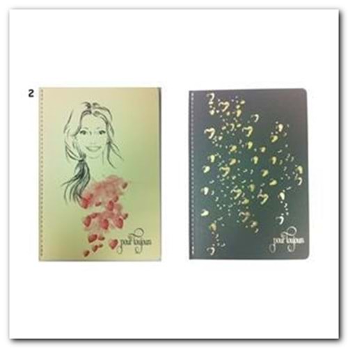 KESKİNCOLOR | A7 STD.İKILI BLOKNOT 140200-99