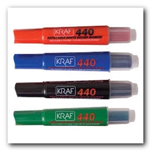 KRAF | BEYAZ TAHTA KALEMİ 440 MAVİ