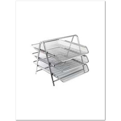 KRAF | PERFORE EVRAK RAFI METAL 3 KATLI 460G GRİ