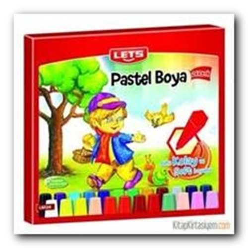 LETS | LETS 24 RENK PASTEL BOYA KARTON KUTU