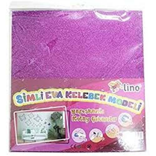 LİNO | SİMLİ EVA KELEBEK MODELİ 33X35 CM. 2 RENK