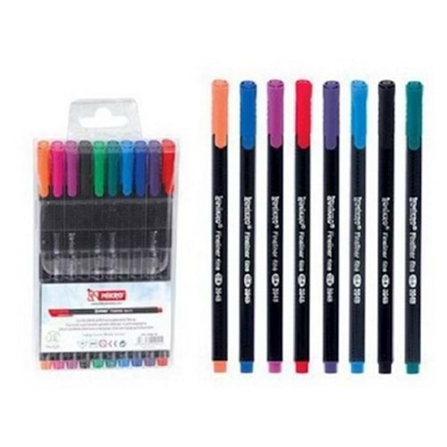 MİKRO | 10 LI FINE LINER KEÇELİ KALEM