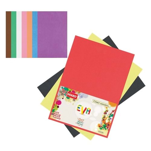 MİKRO | EVA-020 10 RENK 35*50 10 LU