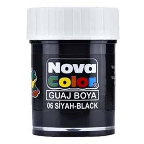NOVACOLOR | GUAJ BOYA SİSE SİYAH - NC-108