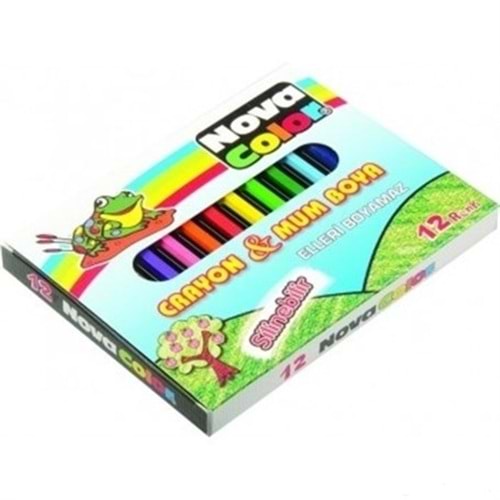NOVACOLOR | MUM BOYA KISA 12 Lİ - NC-1112