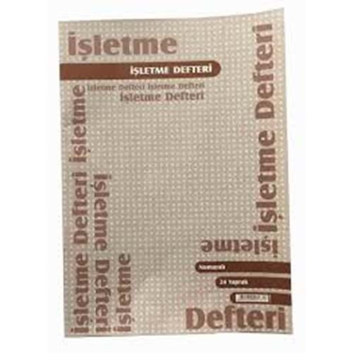 ÖZKAN | İŞLETME DEFTERİ 24 YP