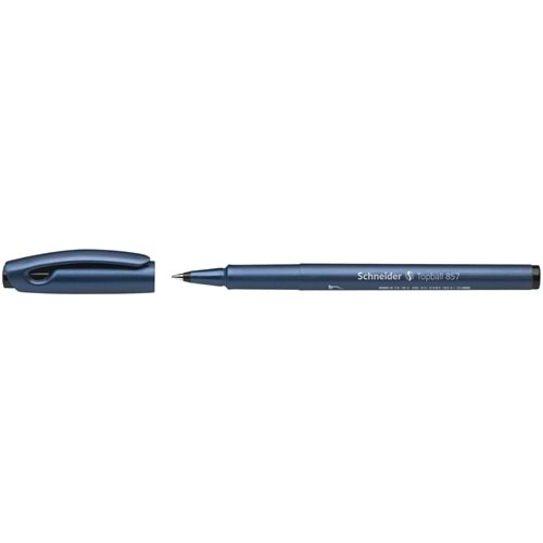 SCHNEIDER | TOPBALL 857 KONİK UÇLU ROLLER KALEM 0,6 MM SİYAH