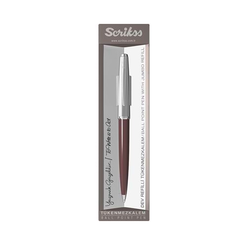 SCRIKSS | 78 TÜKENMEZ KALEM BORDO
