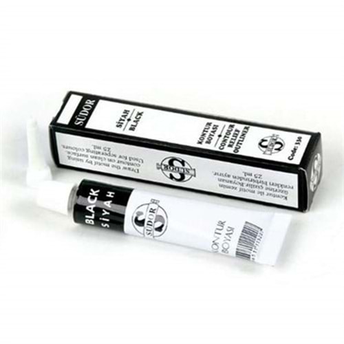 SÜDOR | Kontur Boyası Siyah 25 ml