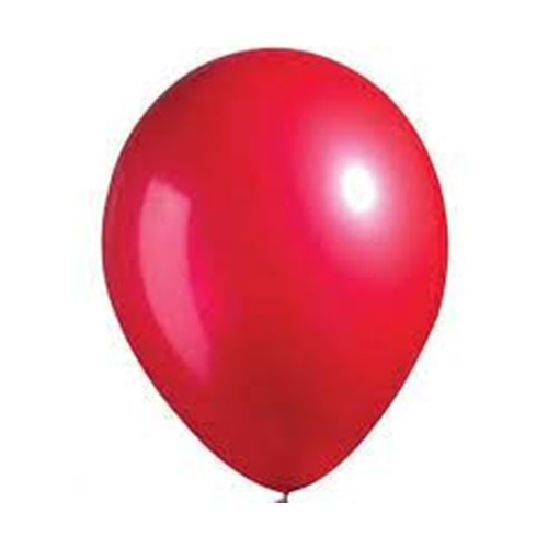 PARTYMARTY | DÜZ KIRMIZI BALON 100 LÜ