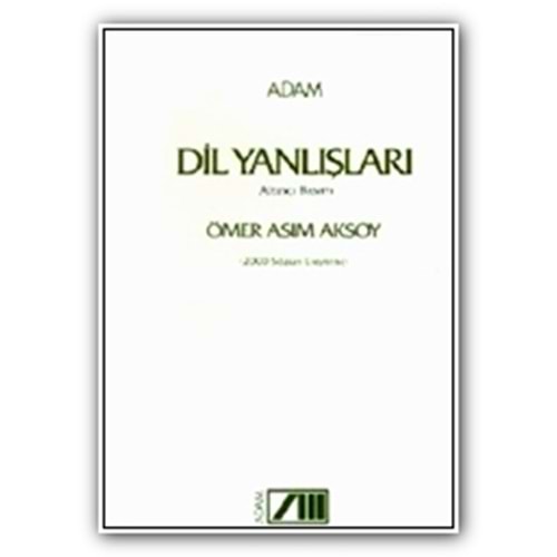 ALTIN | DİL YANLIŞLARI