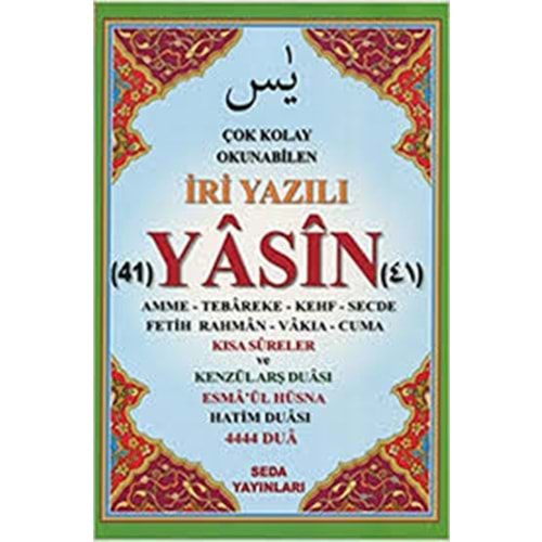 SEDA | CEP BOY İRİ YAZILI YASİN KİTABI NO:164