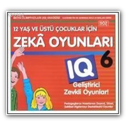 SÖZ | 12 YAŞ VE ÜSTÜ ÇOCUKLAR İÇİN ZEKA OYUNLARI-6