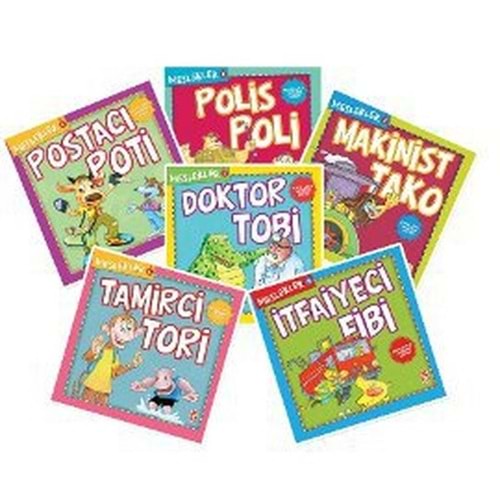 TİMAŞ | MESLEKLER SET - (6 KİTAP)