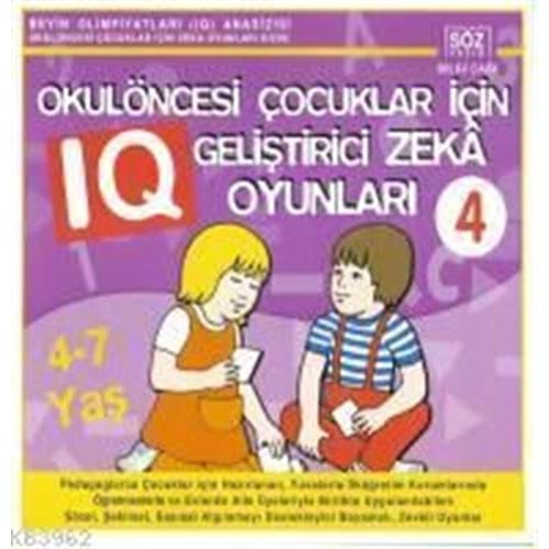 SÖZ | OKUL ÖNCESİ GELİŞTİRİCİ ZEKA OYUNLARI-4