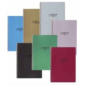 KESKİNCOLOR | A4 100 YP.ÇIZGILI PP KAP.FREE PLATINUM DEF 320341-99