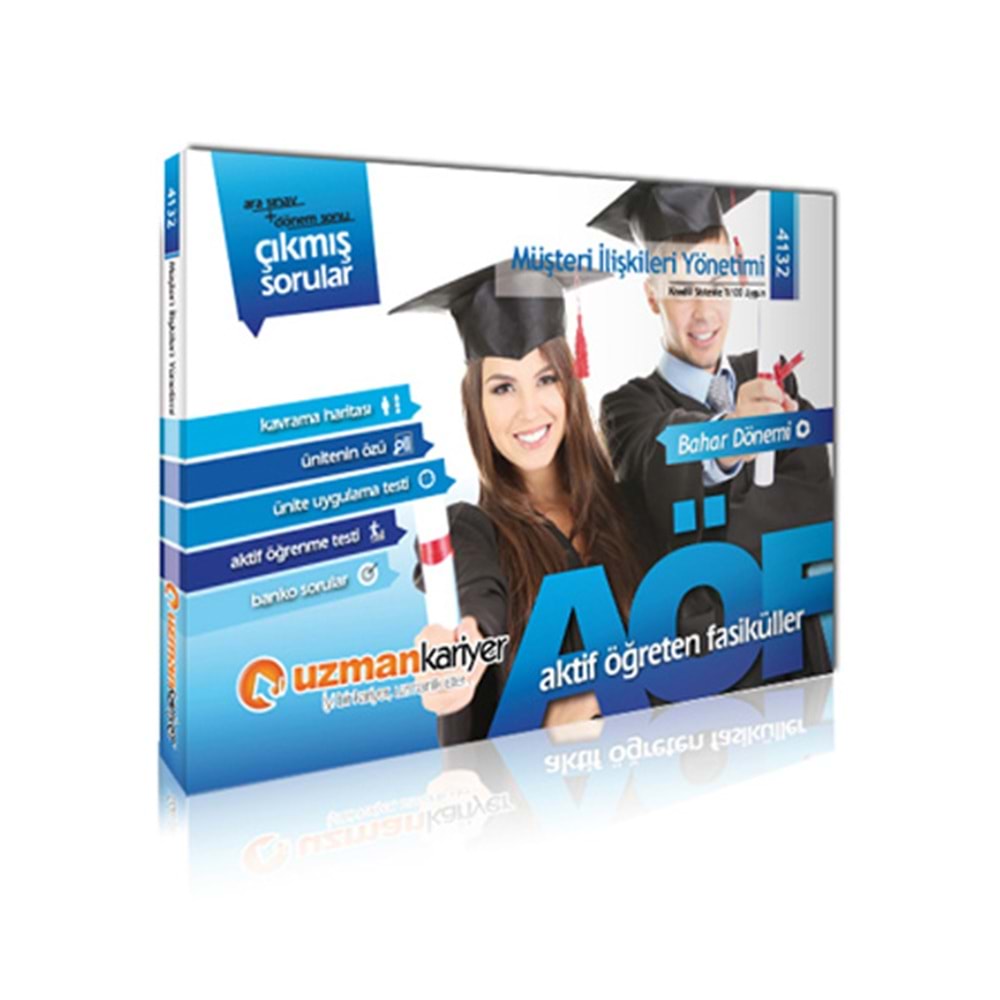 UZMANKARİYER | 4132 - MÜŞTERİ İLİŞKİLERİ YÖNETİMİ 2. SINIF
