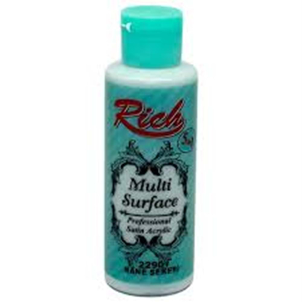 RİCH | MULTİSURFACE AKRİLİK BOYA 120 cc 2290 NANE ŞEKERİ