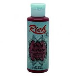 RİCH | MULTİSURFACE AKRİLİK BOYA 120 cc 2164 ANTİK BORDO