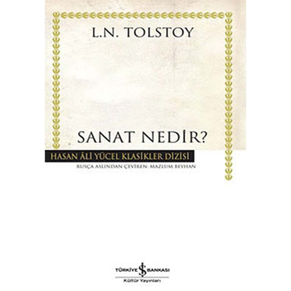 İŞBANKASI | SANAT NEDİR - HASAN ALİ YÜCEL KLASİKLERİ