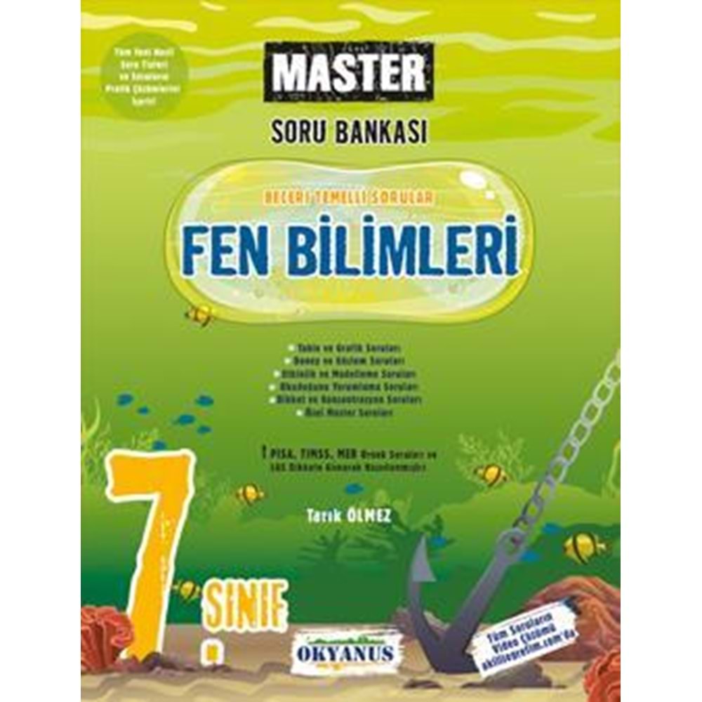 OKYANUS | 7. SINIF MASTER FEN BİLİMLERİ SORU BANKASI- 2022