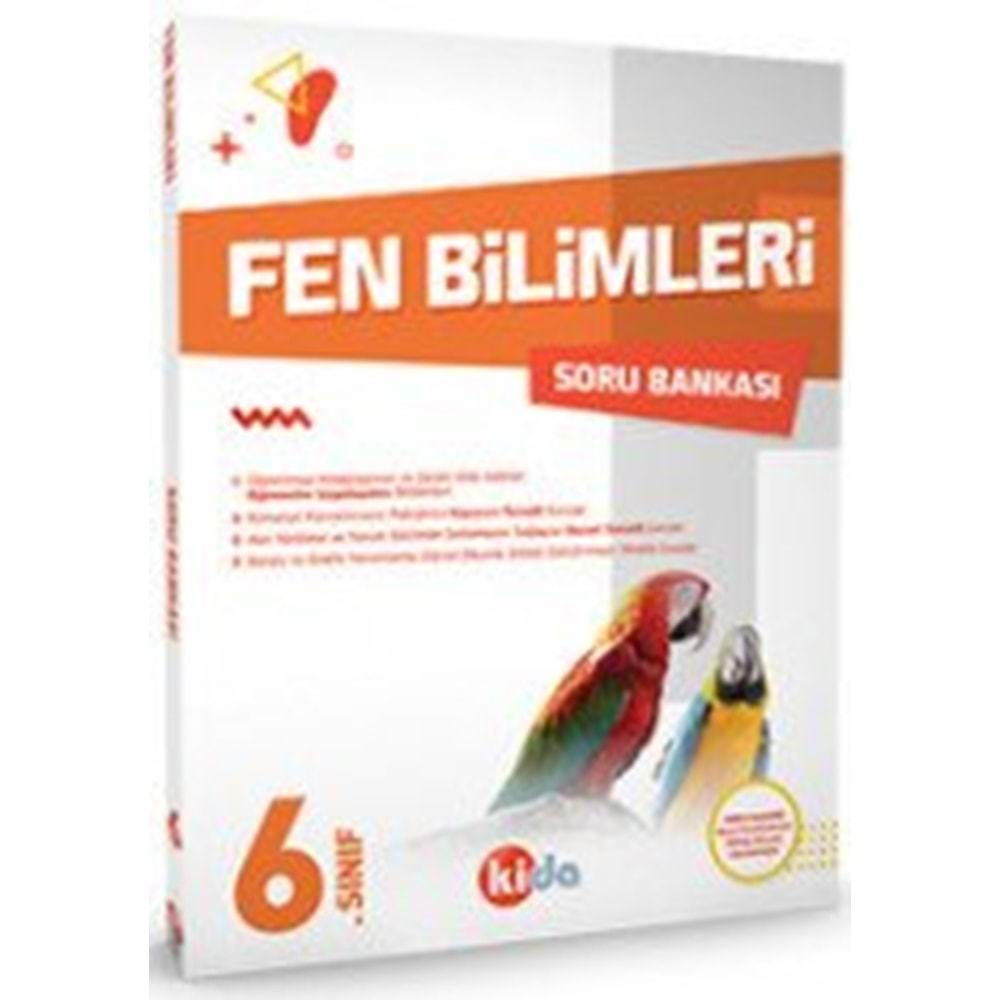 KİDA | 6.SINIF FEN BİLGİSİ SORU BANKASI - 2022