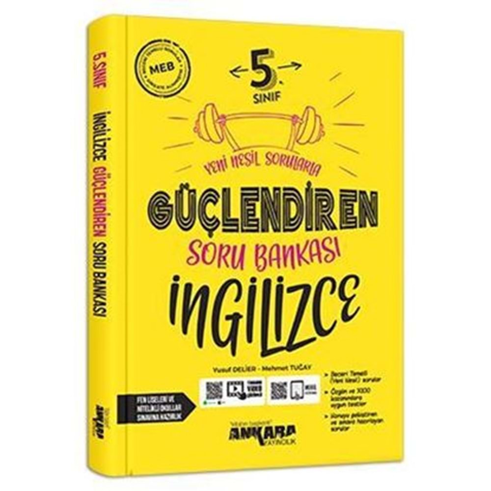 ANKARA | 5. SINIF İNGİLİZCE BANKASI - 2025