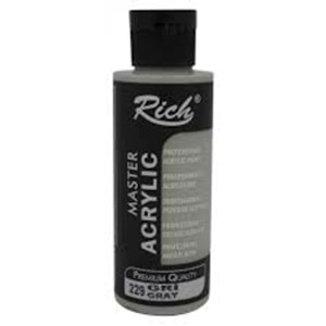 RİCH | MASTER AKRİLİK 120 CC GRİ - AKR-120-229