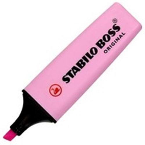 STABILO | BOSS FOSFORLU KALEM PASTEL BUZLU FUŞYA 70/158