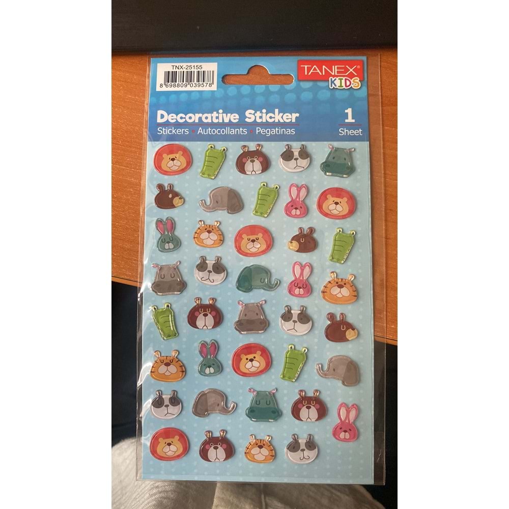 TANEX | TNX-25155 PUFFY SEVİMLİ ASLAN SERİSİ