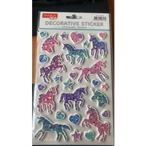 TANEX | TNX-25354 PUFFY UNICORN SERİSİ