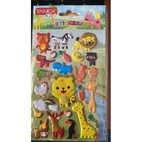 TANEX | TNX-26157 PUFFY SEVİMLİ CANLILAR SERİSİ