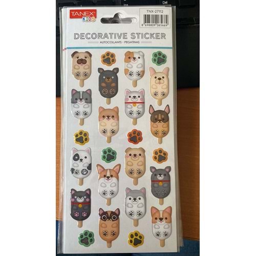 TANEX | TNX-27112 PUFFY BONCUK KÖPEKLER SERİSİ