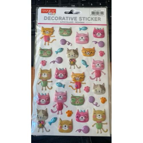 TANEX | TNX-27177 PUFFY OYUNCU KEDİLER SERİSİ