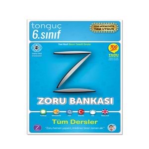 TONGUÇ | 6.SINIF ZORU BANKASI TÜM DERSLER - 2026