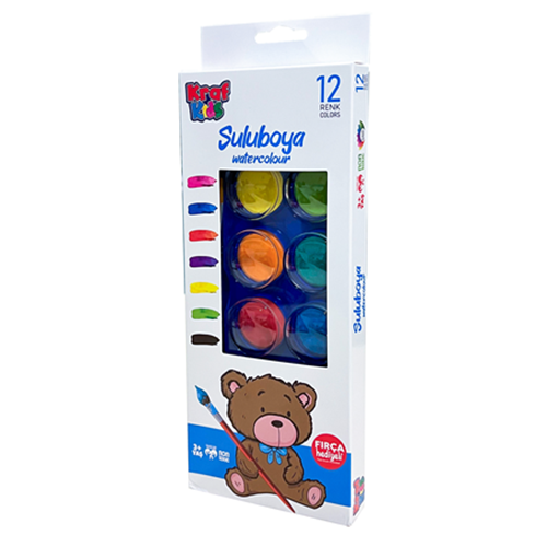 KRAF | KİDS 12 Lİ SULUBOYA