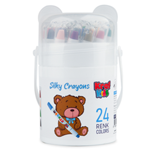 KRAF | KİDS 24 Lİ SILKY PASTEL BOYA