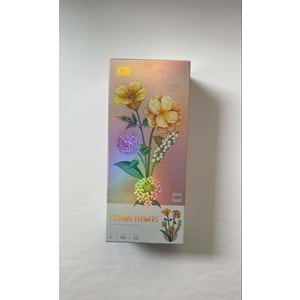 VAGONLIFE | LOZ EBEDİ ÇİÇEK HİBİSCUS ZAMBAK PAPATYA 456 PARÇA LZ-1658