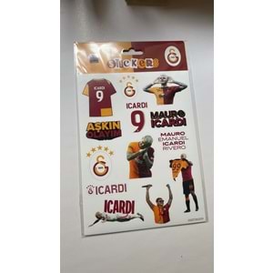 PİOLENT | GALATASARAY MAURO İCARDİ AŞKIN OLAYIM STİCKER SET - GSST26009