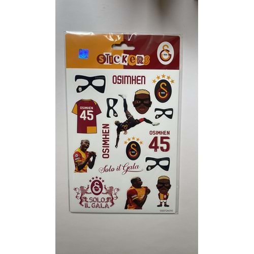 PİOLENT | GALATASARAY VİCTOR OSİMHEN STİCKER SET - GSST26010
