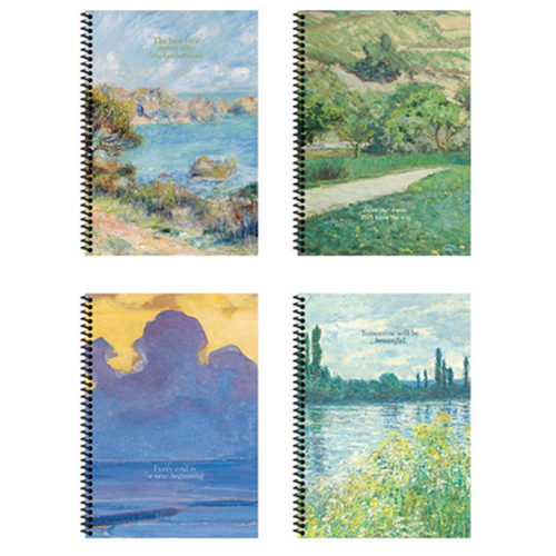 KESKİNCOLOR | 16,5X22,5 100 YP. DÜZ SPR. SERT KAPAK DEFTER - SANAT