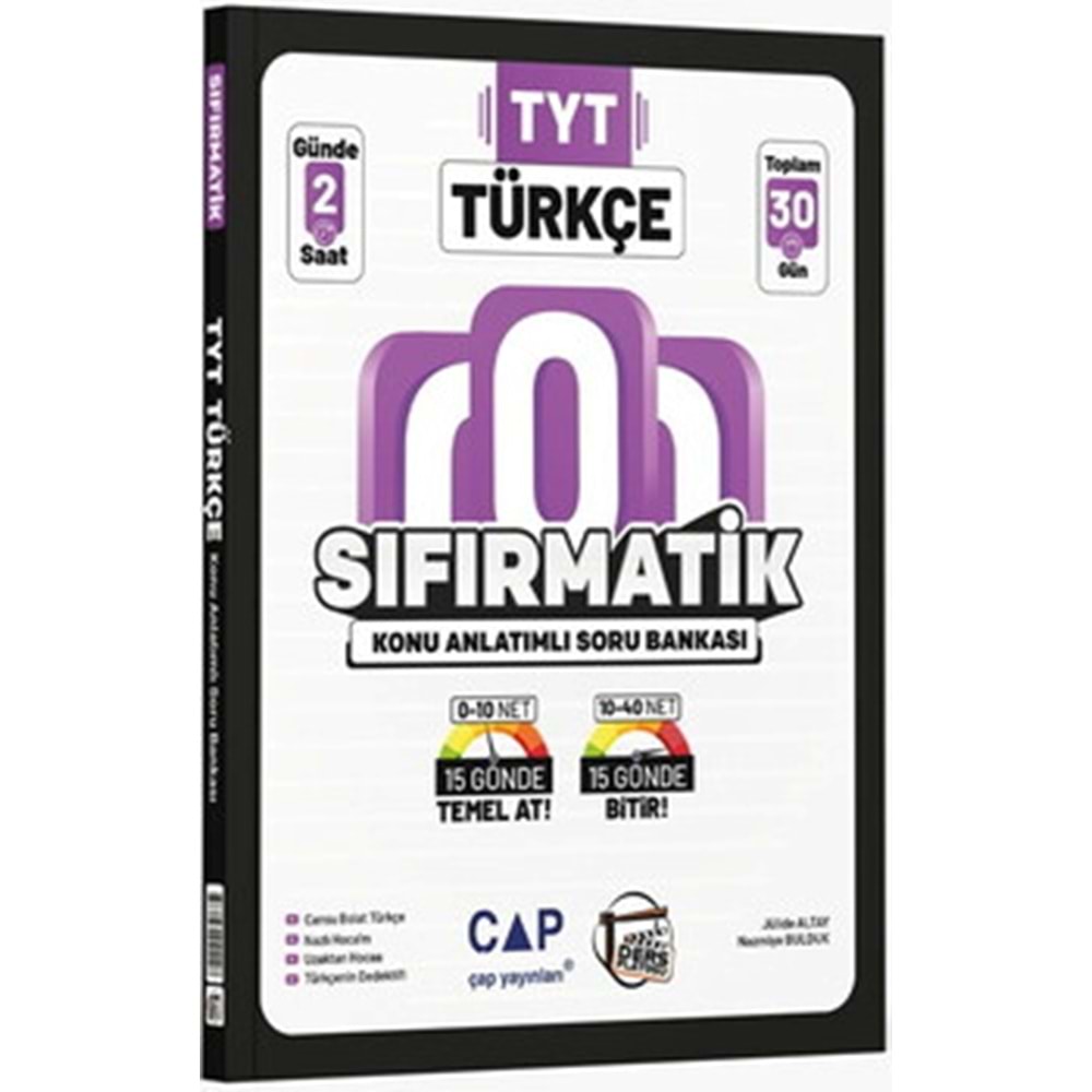 DERSPLATOSU | TYT TÜRKÇE SIFIRMATİK KONU ANLATIMLI SORU BANKASI - 2027