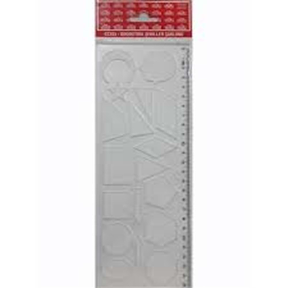 HATAS | GEOMETRİK ŞEKİLLER ŞABLONU 25 CM