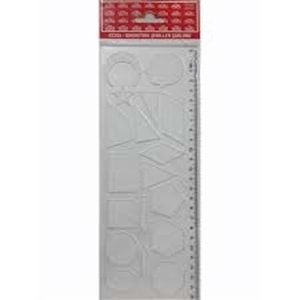 HATAS | GEOMETRİK ŞEKİLLER ŞABLONU 25 CM