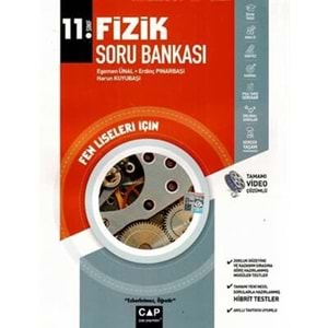 ÇAP | 11.SINIF FEN LİSESİ FİZİK SORU BANKASI - 2024