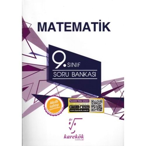 KAREKÖK | 9. SINIF MATEMATİK SORU BANKASI - 2022