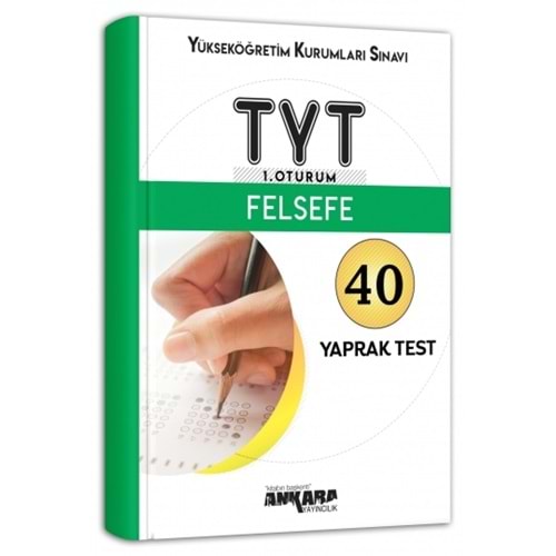 ANKARA | TYT FELSEFE YAPRAK TEST - 2022