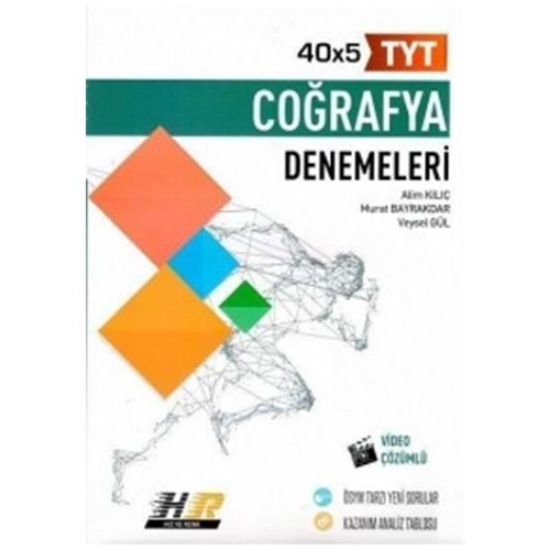 HIZVERENK | TYT COĞRAFYA (40*5) DENEME - 2022