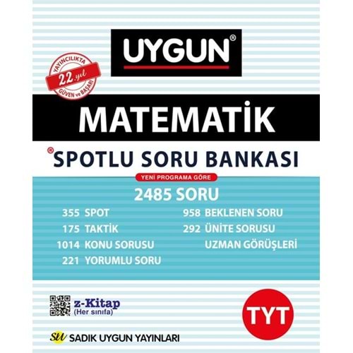 SADIKUYGUN | 12. SINIF TYT SPOTLU MATEMATİK S.B. - 2021